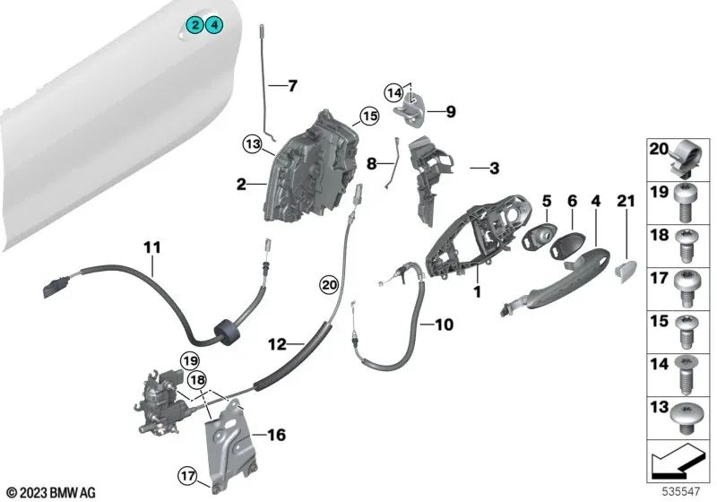 Cubierta imprimada para BMW F40, F44, G20, G21, G28, G80, G81, F90, G30, G31, G38, G32, F91, F92, G14, G15, G16, F97, G01, G08, F98, G02, G05, G18, F96, G06, G07, G29 (OEM 51217489341). Original BMW