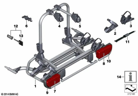 Espaceur court pour BMW Series 1 E81, E82, E87, E88, F20, F21, série 2 F22, F23, F45, F46, série 3 E90, E91, E92, E93, F30, F31, F34, série 4 F32, F33, F36, 5 E60 Série, E61, F10, F11, BMW X1, X3 et Mini Modèles F55, F56, F57, R60, R61 (OEM 82712220394).