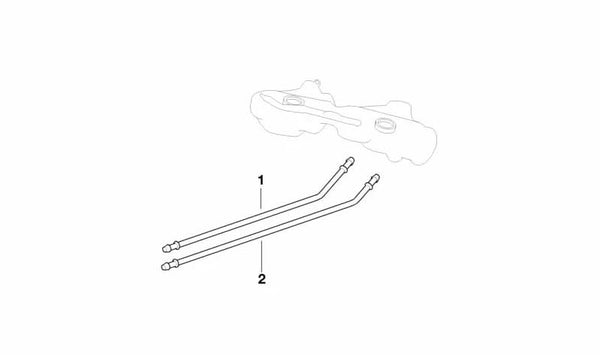 Conducción de combustible para BMW Serie 3 E36 (OEM 16112228041). Original BMW