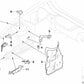 Abstutzen de pasarruedas derecho para BMW Z4 E85, E86 (OEM 41117064616). Original BMW