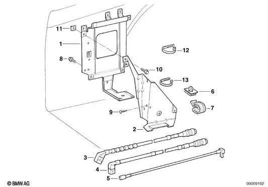 Connection Cable for CD Changer for BMW 7 Series E38 (OEM 65128361176). Genuine BMW