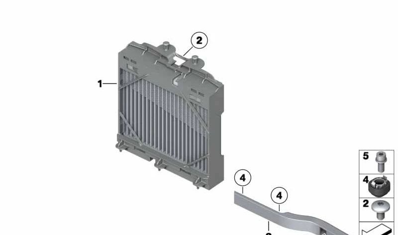 Manguito de goma OEM 17117847295 para BMW F10, F06, F12, F13, F01, F02. Original BMW.