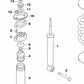 Amortiguador trasero para BMW E46 (OEM 33522283105). Original BMW.