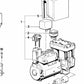 Relé de Control de Válvulas Hidroconjunto ABS para BMW E28, E24, E23, E32 (OEM 34511154228). Original BMW