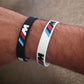 Pulsera De Goma/silicona Bmw Sport M Power Negro/blanco Pulseras Goma Y Muñequeras Sudadera