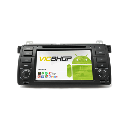 Pantalla Radio Android 9.1 Para Bmw Modelo E46. ¡cámara Trasera De Regalo! Pantallas