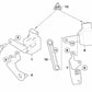 Soporte sensor de posición (derecha) para BMW X3 E83, E83N (OEM 37143404752). Original BMW.