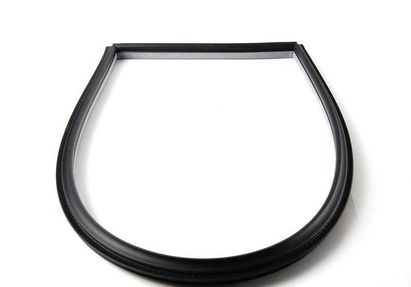 Inner window seal for BMW 3 Series E46 (OEM 51378252625). Original BMW