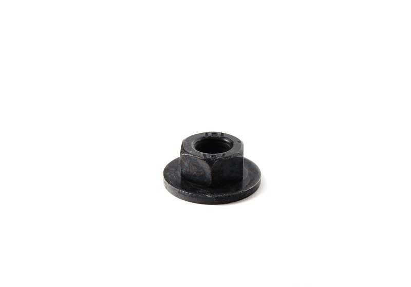 Hexagonal nut with washer OEM 07147144953 for BMW E82, E88, E46, E90, E91, E92, E93, F33, F83, E64, F12, E65, E66, F91, G14, E84, E70, E71, E72, E85, E85, E85, E85, E85, E85, E85, E85, E85, E85, E85 E89, I12, F55, F56, F65, F66, R56, F60. BMW original.