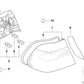 Cubre Adorno Goma Piloto Trasero Para Bmw Coupé E46. Original Recambios