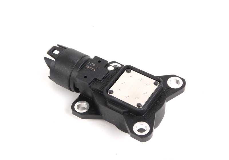 Sensor de posición del árbol de levas (Exzenterwellensensor) OEM 11377527017 para BMW E60, E61, E63, E64, E65, E66, E53, E70. Original BMW.