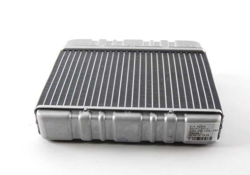 Air Conditioning Radiator for BMW 3 Series E46, X3 E83, E83N (OEM 64118372783). Original BMW