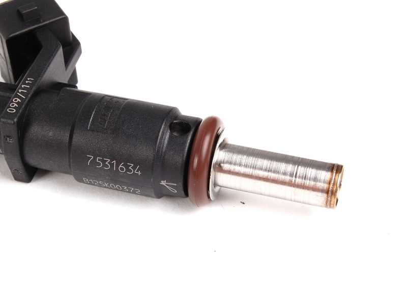 Inyector de combustible para BMW Serie 1 E81, E82, E87, E88, Serie 3 E90, E91, E92, E93, Serie 5 E60, E61, F10, F11, F18, Serie 6 E63, E64, Serie 7 E65, E66, F01, F02, X1 E84, X3 E83N, F25, X5 E70, Z4 E85, E86, E89 (OEM 13537531634). Original BMW