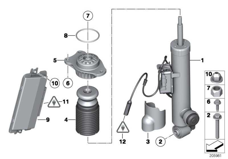 Amortiguador Trasero Para Bmw F07 Gt . Original Recambios