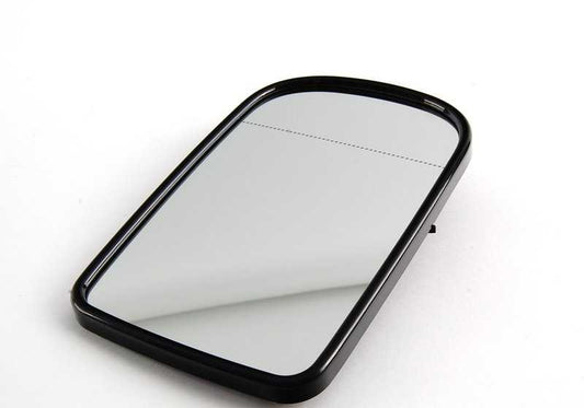 Exterior mirror glass, heated, wide angle, GENTEX for BMW E38 E39. Original BMW