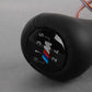 Pomo de cambio de cuero iluminado para BMW varios modelos (OEM 25112229895). Original BMW.