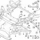 Portaeje delantero para BMW X5 E70, E70N, X6 E71 (OEM 31116779357). Original BMW