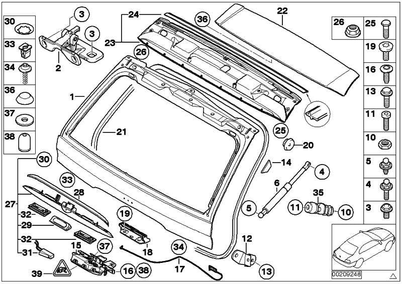 Servo Cerradura Tapa De Portamaletas Sup. Maletero Para Bmw X5 E53 . Original Recambios