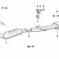 Silenciador trasero para BMW Serie 3 E30 (OEM 18121315463). Original BMW