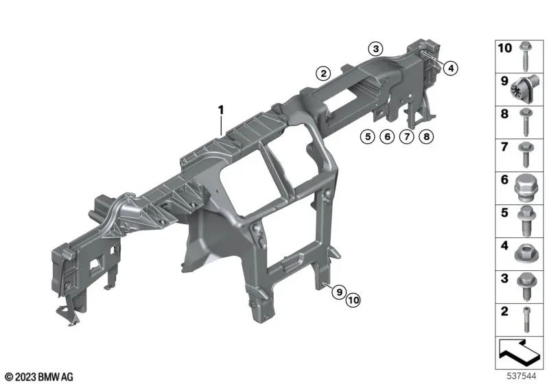 Tornillo hexagonal con arandela para BMW E81, E82, E87, E87N, E88, F70, F87, F87N, G42, G87, U06, E90, E90N, E91, E91N, E92, E92N, E93, E93N, F80, F80N, G20, G21, G28, F82, F82N, F83, F83N, F91, G14, G15, G16, I12, I12N, I15, E84, U11, U10, E83, E83N, G01