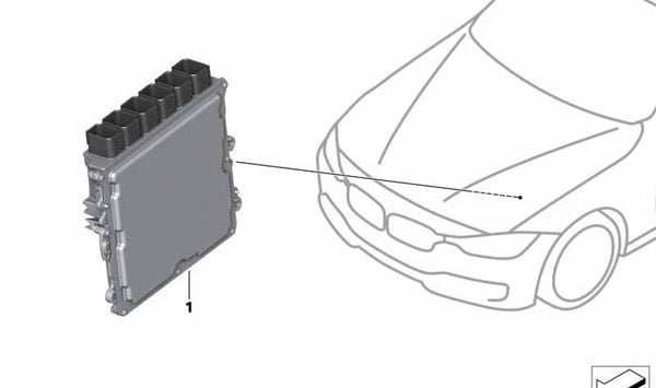 Unidad de Control DME para BMW Serie 3 F30N (OEM 12149487769). Original BMW