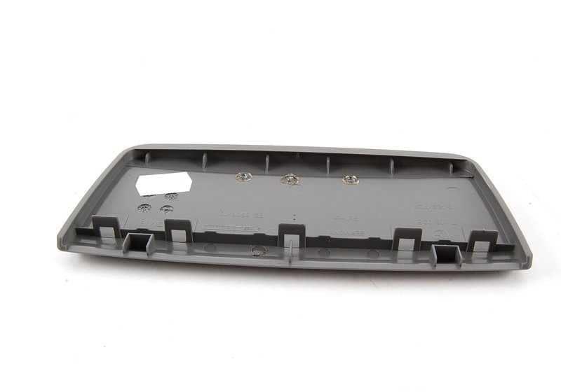 Tapa del cenicero/alojamiento titanio mate delantero para BMW Serie 3 E90, E90N, E91, E91N (OEM 51166970139). Original BMW.