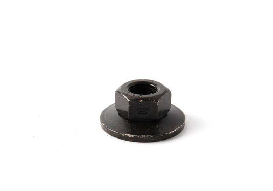 Tuerca hexagonal con arandela para BMW Serie 3 E21, E30, Serie 5 E12, E28, E34, Serie 6 E24, Serie 7 E23, X5 E53 (OEM 25111220483). Original BMW