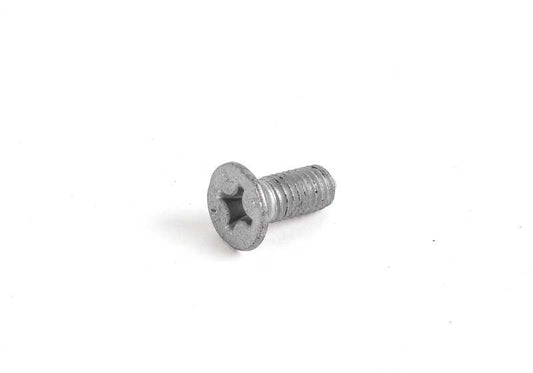 Countersunk screw for BMW 3 Series E21, E30, E36, E46, 5 Series E12, E28, 6 Series E24, 7 Series E23, E65, E66, X5 E53 (OEM 07119904304). Genuine BMW