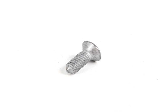 Countersunk screw for BMW 3 Series E21, E30, E36, E46, 5 Series E12, E28, 6 Series E24, 7 Series E23, E65, E66, X5 E53 (OEM 07119904304). Genuine BMW