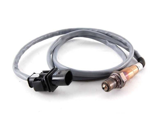 Control lambda probe for BMW E82, E88, E90, E91, E92, E93, E89 (OEM 11787558087). Genuine BMW.