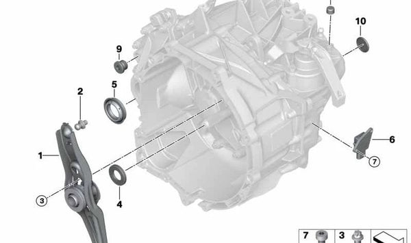 Módulo de liberación OEM 21518657323 para BMW F40, F52, F44, F45, F46, F48, F39. Original BMW.