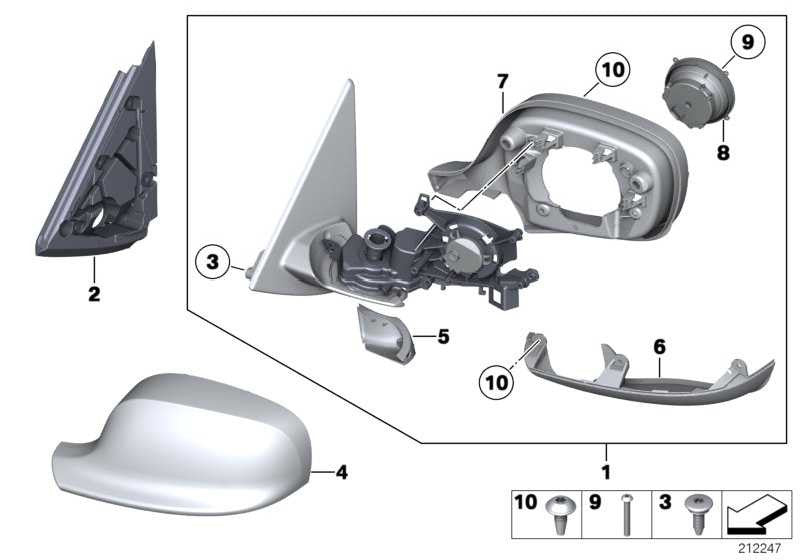 Retrovisor Exterior Calefactable Para Bmw X1 E84 . Original Bmw. Recambios