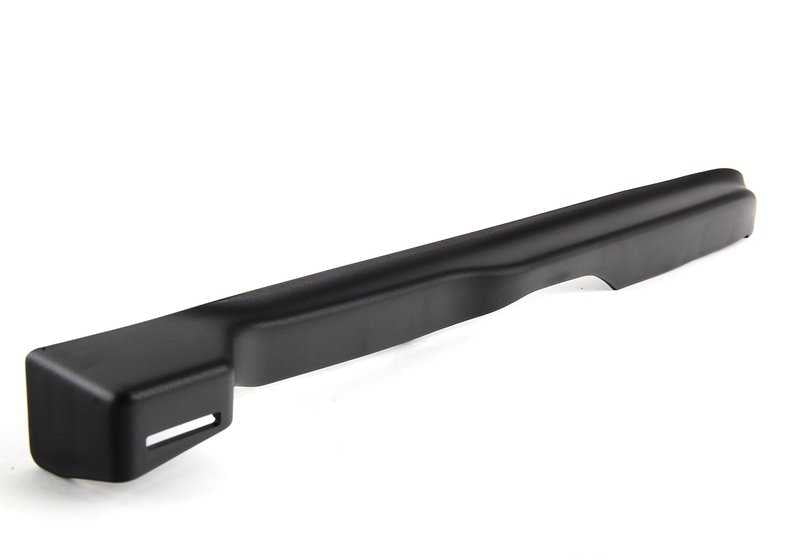 Left Seat Rail Cover for BMW 3 Series E46 (OEM 52108226431). Original BMW.