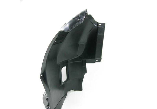 Cubierta del paso de rueda inferior izquierda para BMW E90, E91 (OEM 51717059379). Original BMW.