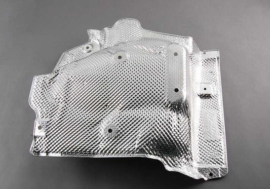 Aislamiento térmico silenciador trasero derecho para BMW Serie 3 E90, E91, E92, E93 (OEM 51487138486). Original BMW