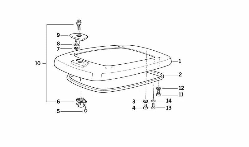 ARRUELA OEM 07119931015 para BMW E21, E30, E28, E24, E23, Mini R50. BMW original e mini.