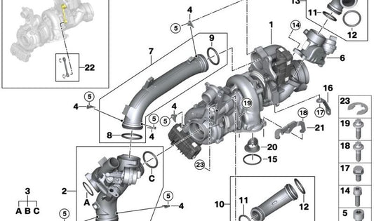 Montageplatte für BMW 1er F20, F21, 2er F22, F23, 3er F30, F31, F34, G20, G21, 4er F32, F33, F36, G22, G23, G26, 5er F07, F10, F11, G30, G31, G60, Serie 6 F06, F12, F13, G32, Serie 7 F01, F02N, G11, G12, G70, Serie 8 G14, G15, G16,