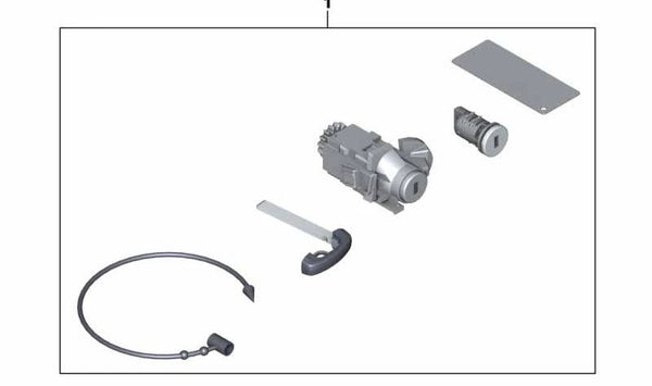 Conjunto de Igualación para BMW Serie 3 F30, F31, F35, F80 (OEM 51217328370). Original BMW