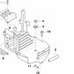 ASA OEM screw 07129905030 for BMW E81, E82, E87, E88, F20, F21, F87, E90, E91, E92, E93, F30, F31, F35, F80, G20, G21, F82, F83, E60, E61, F07, F10, F11, F18, G30, G31, E63, E64, F06, F12, F13, G32, E65, E66, F01, F02, F04, G11, G12, G14, G15, G1