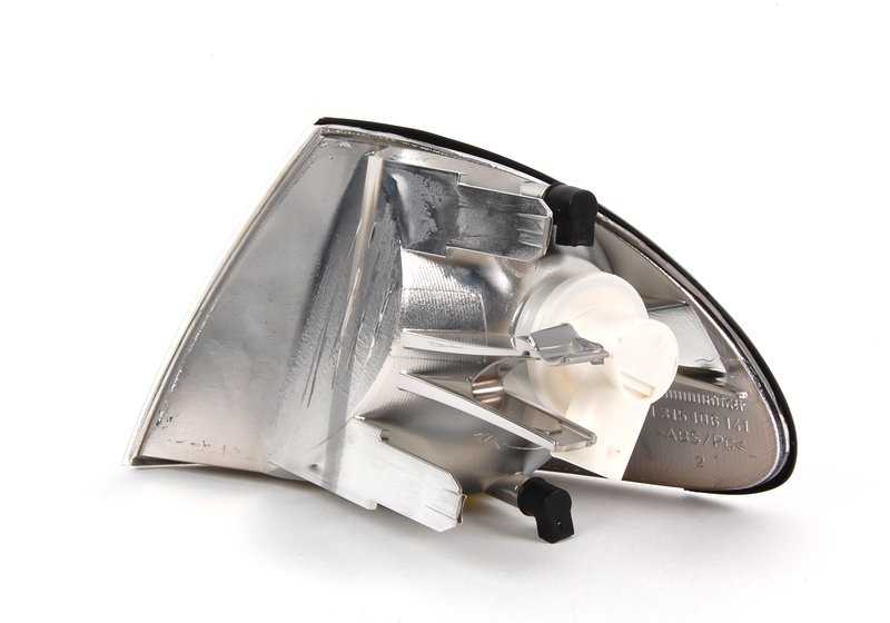 Luz intermitente blanca delantera derecha para BMW Serie 3 E46 (OEM 63136902770). Original BMW