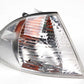 Luz intermitente blanca delantera derecha para BMW Serie 3 E46 (OEM 63136902770). Original BMW