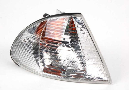 Luz intermitente blanca delantera derecha para BMW Serie 3 E46 (OEM 63136902770). Original BMW