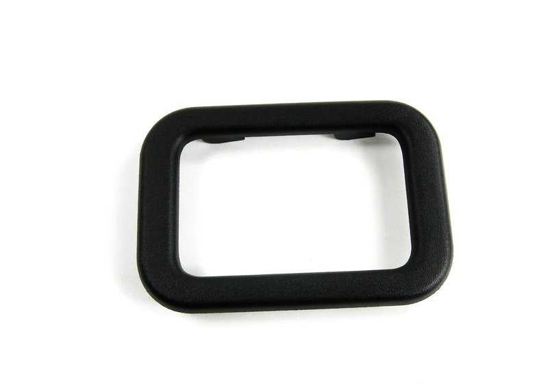 Adorno/embellecedor Manija Abrepuerta Interior Negro Para Bmw E23 E24 E28 E30 Z1. Original Recambios