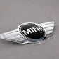 Emblema Logo Trasero De Mini Chrom Para Bmw R50 R53 R56 F56 F55 Cabrio R52 R57 F57 . Original