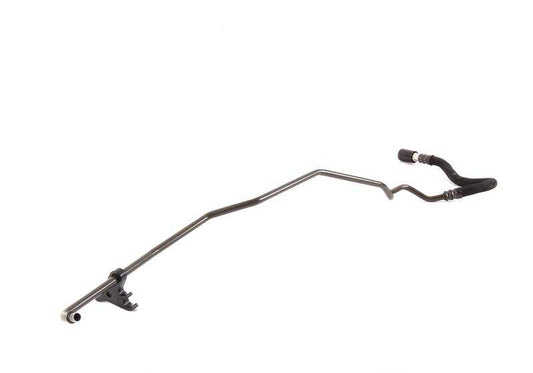 Return Oil Cooler Conduit for BMW E60, E61 (OEM 17227519268). Original BMW.