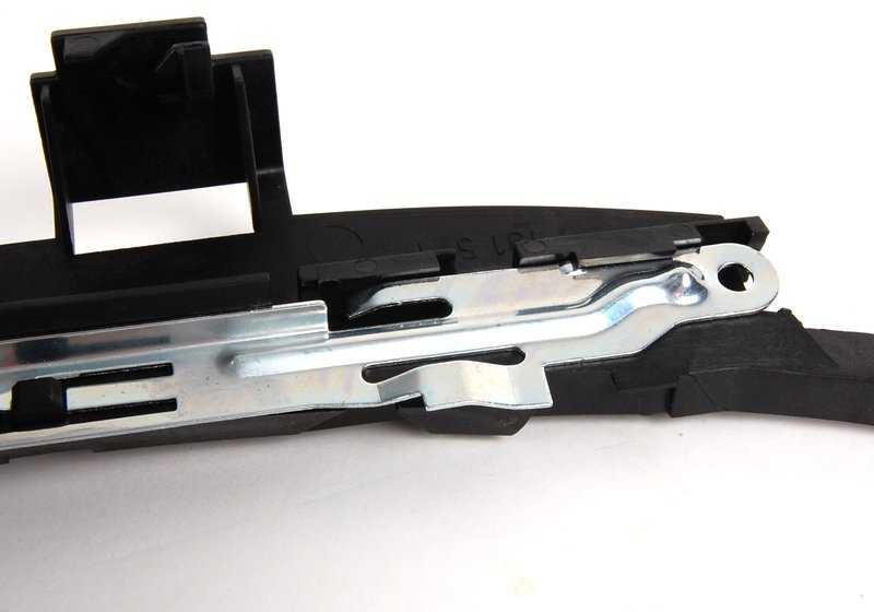 Soporte manija exterior trasera izquierda para BMW E65, E66 (OEM 51217191571). Original BMW.