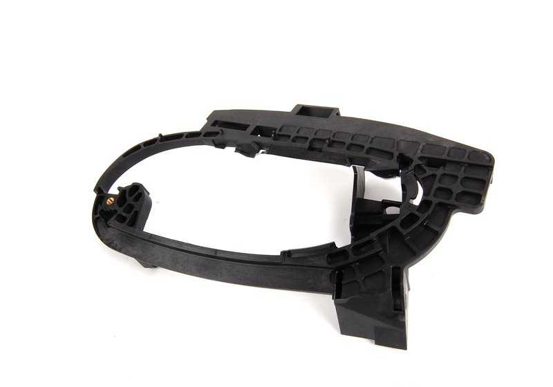 Soporte manija exterior trasera izquierda para BMW E65, E66 (OEM 51217191571). Original BMW.