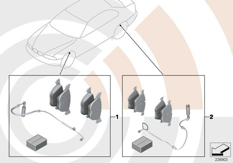 Juego De Pastillas Freno Con Sensor Serie Value Line 3 . Original Bmw Recambios