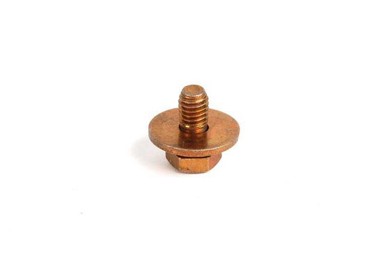 Tornillo hexagonal con arandela para BMW E21, E30, E12, E34, E24, E23, E32 (OEM 07119915015). Original BMW.