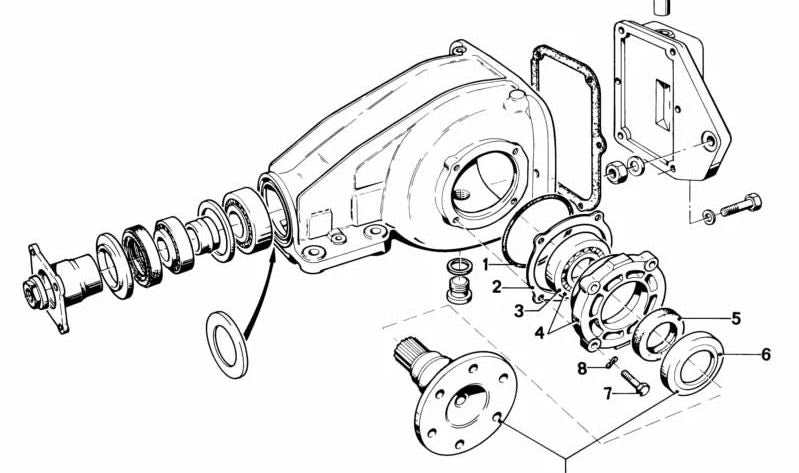 Piastra di protezione della polvere OEM 33131200613 per BMW E21. BMW originale.